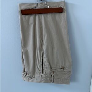 Polo by Ralph Lauren Khaki Flat Front Men Shorts